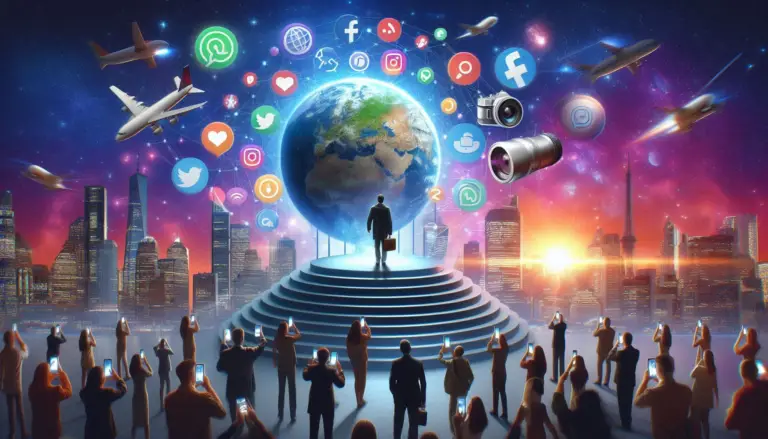 create an image of Most Popular Social Media Platforms in 2024 Most Popular Social Media Platforms in 2024