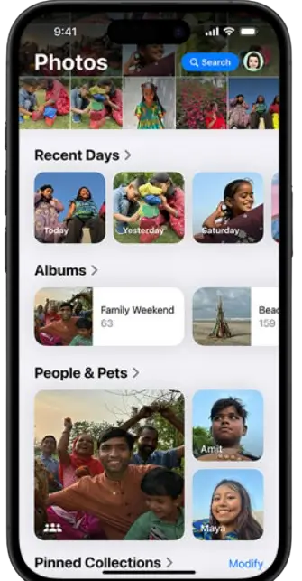 Personalizing Photos and Memories IOS 18