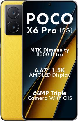 POCO X6 Pro 5G (Yellow, 256 GB)