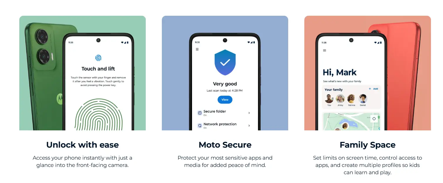 Moto G35 5G  Software and Features