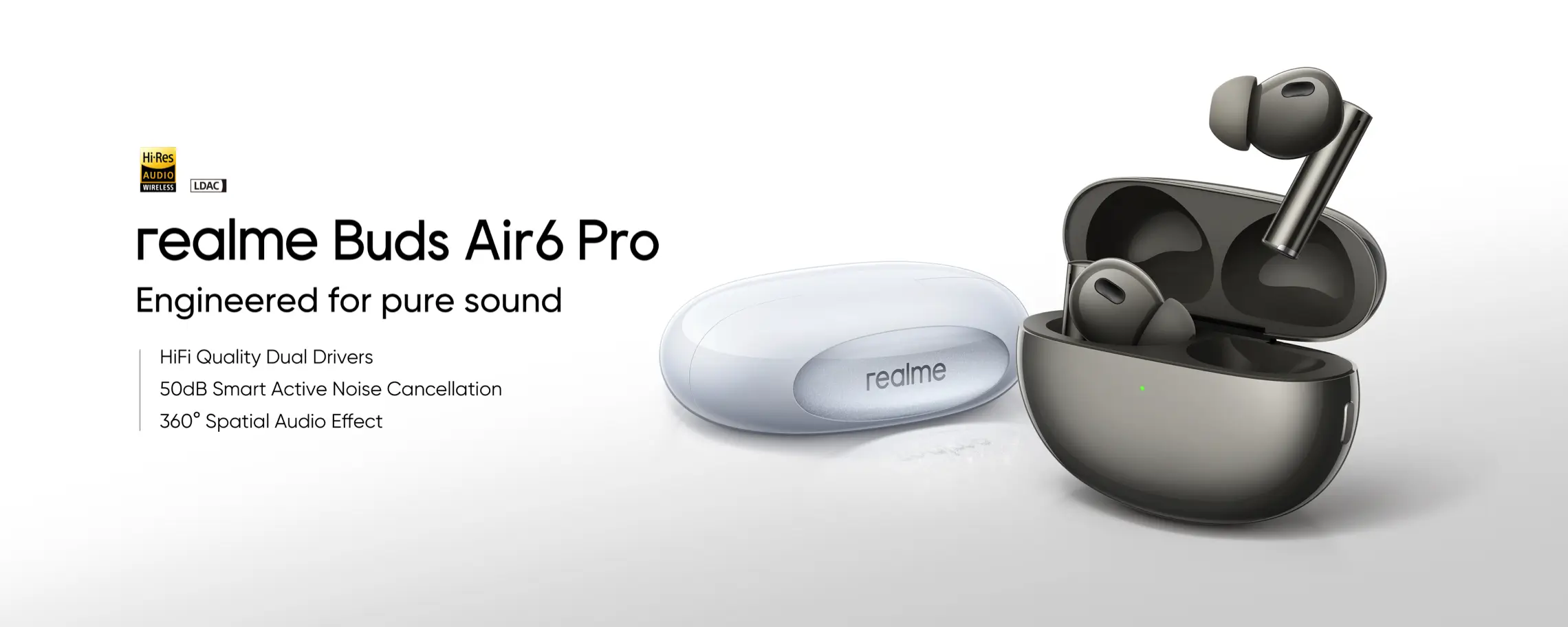 Top Wireless Earbuds of 2025 Realme Buds Air 6 Pro 