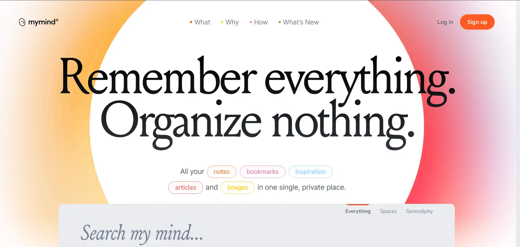 MyMind  AI tools  